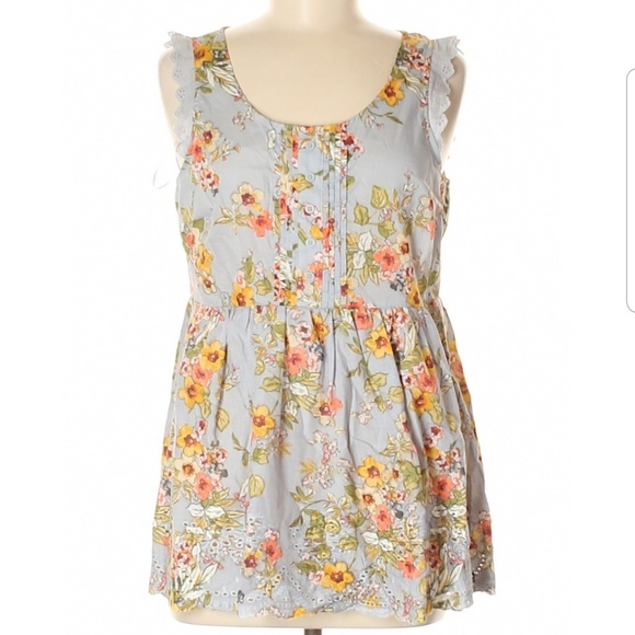 LC Lauren Conrad Tops - Lauren Conrad floral tank top